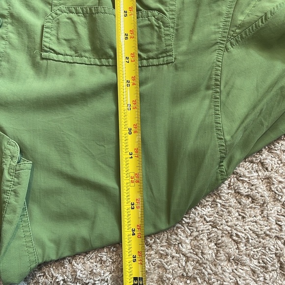 Duluth Trading Co Mens Green Short Sleeve Nylon Outdoor Hiking Shirt - Picture 8 of 8